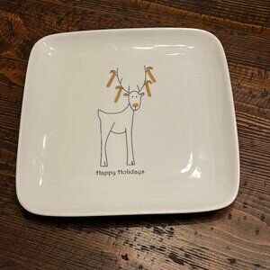 Reindeer Dessert Plate